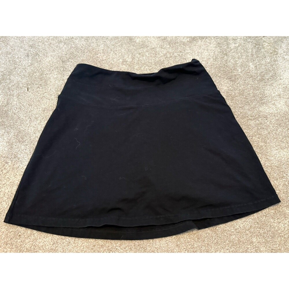 TEEZHER Women's Size Medium Black skort shorts pickleball tennis